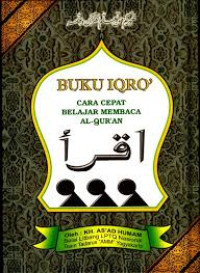 Buku Iqro : Cara Cepat Belajar Al-quran